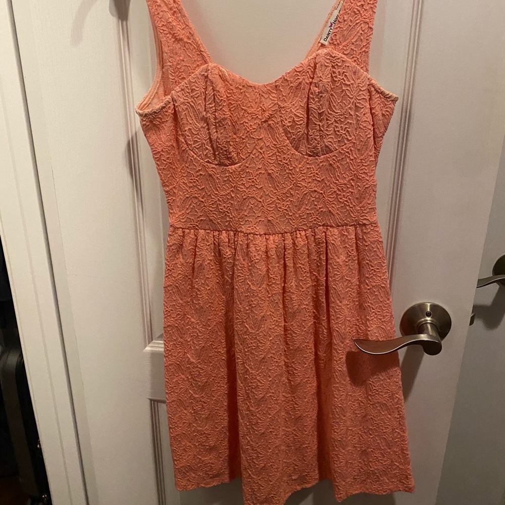 Light Pink Lace Dress